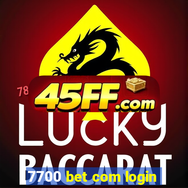7700 bet com login
